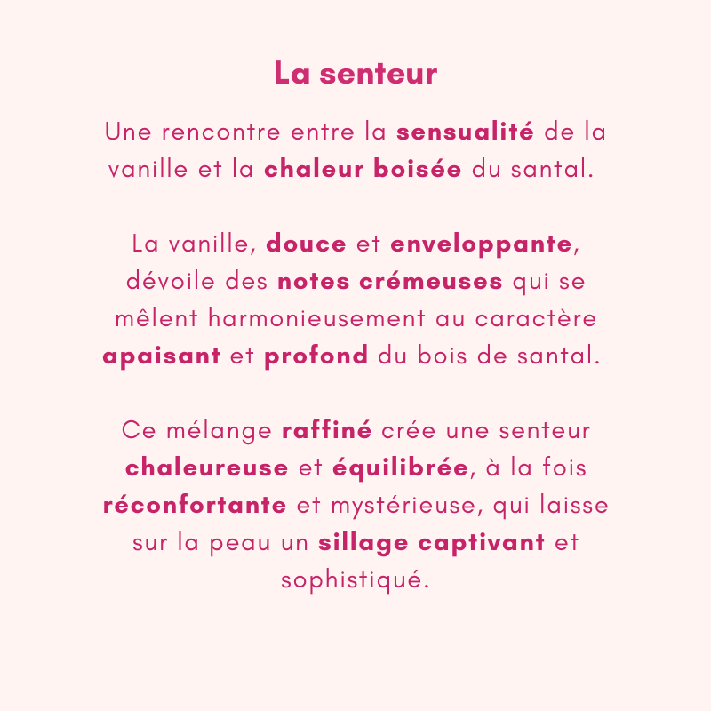 Brume Parfumée Vanille & Santal